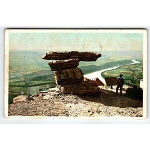1902 Umbrella Rock Lookout Mountain Tennessee Vintage Postcard